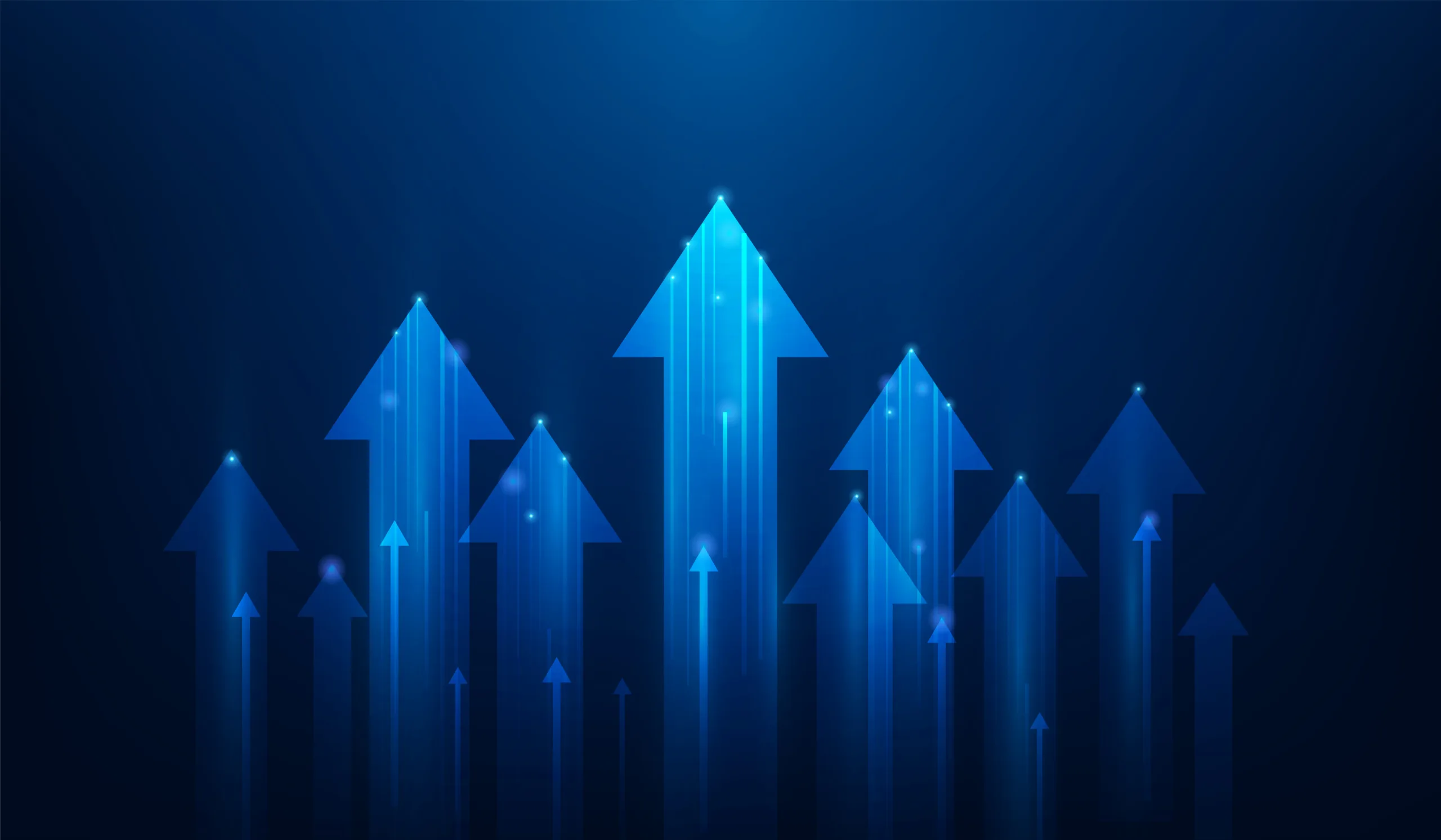 business investment growth progress increase with arrow rising up technology background. finance strategy graph increase. vector illustration fantastic hi-tech design. business investment growth progress increase with arrow rising up technology background. finance strategy graph increase. vector illustration fantastic hi-tech design.
